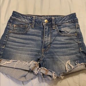American eagle denim shorts
